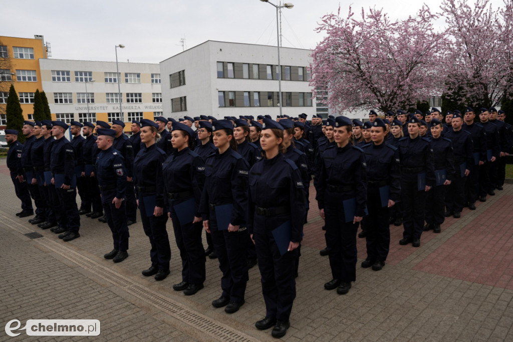 84 nowych policjantów. W Bydgoszczy odbyło się ślubowanie
