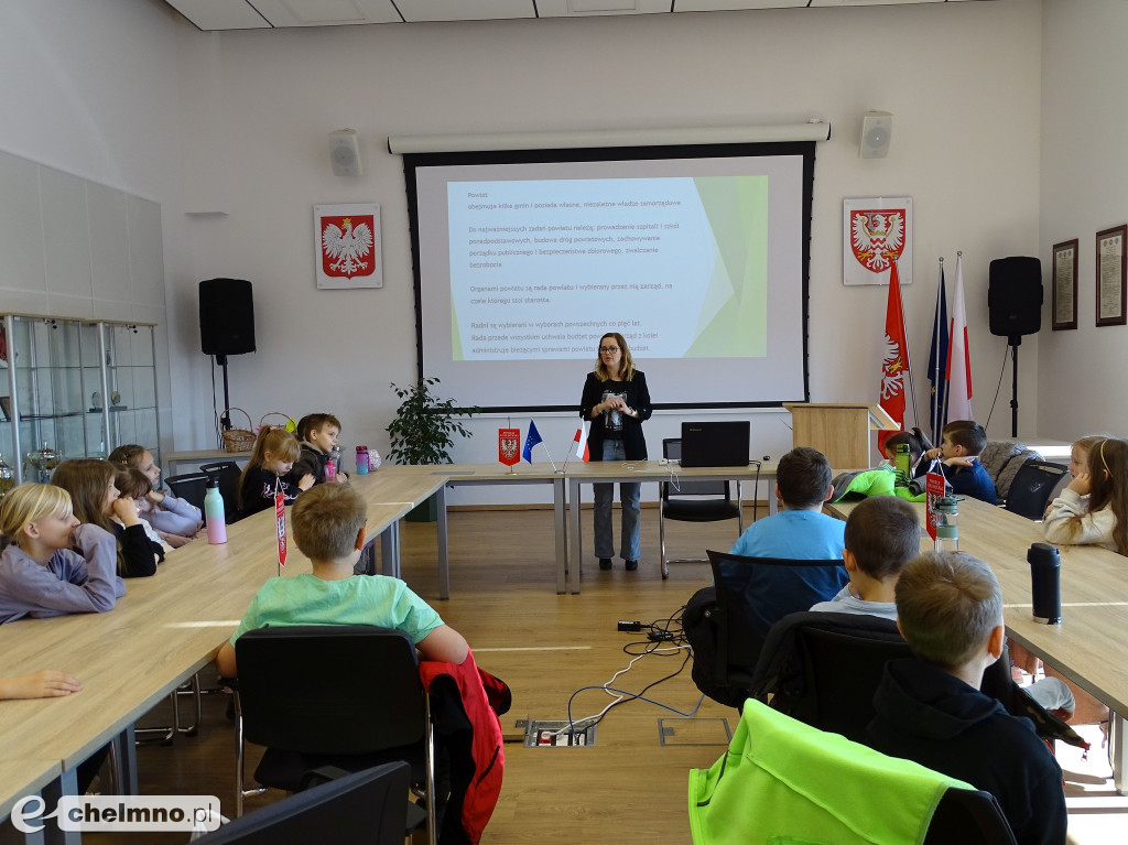 Lekcja w Starostwie dla drugoklasistów z 