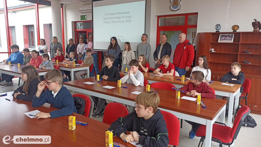 Eliminacje powiatowe OTWP „MŁODZIEŻ ZAPOBIEGA POŻAROM” za nami!