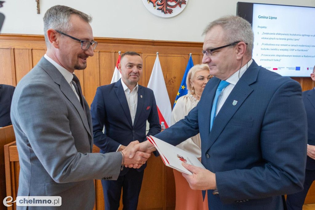 Umowy FEdKP: edukacja, bezpieczeństwo, inwestycje dla kultury