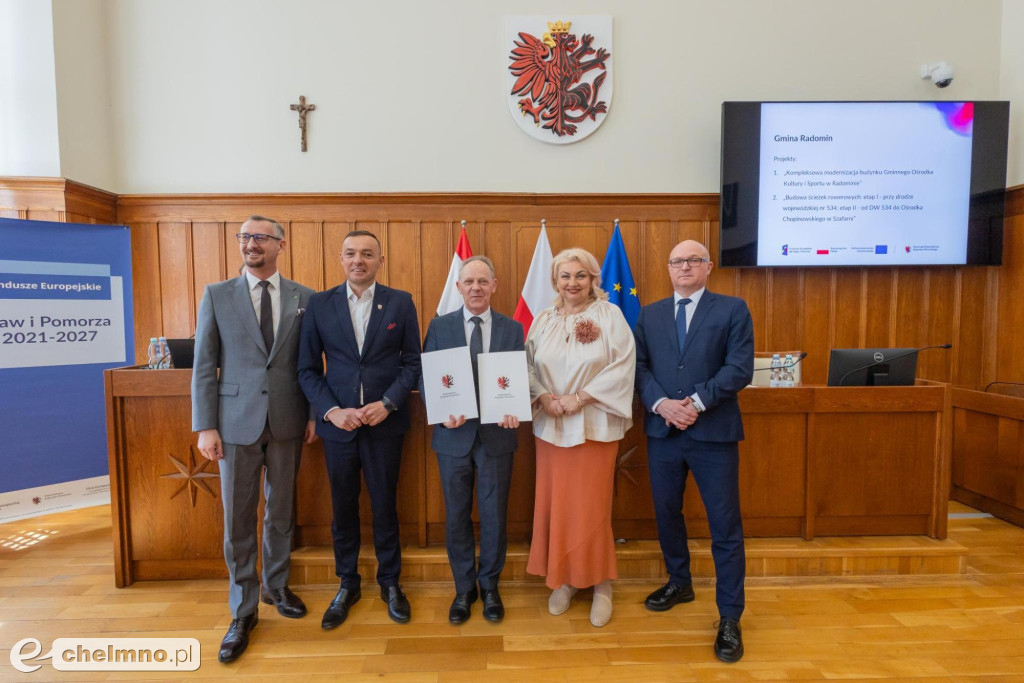 Umowy FEdKP: edukacja, bezpieczeństwo, inwestycje dla kultury
