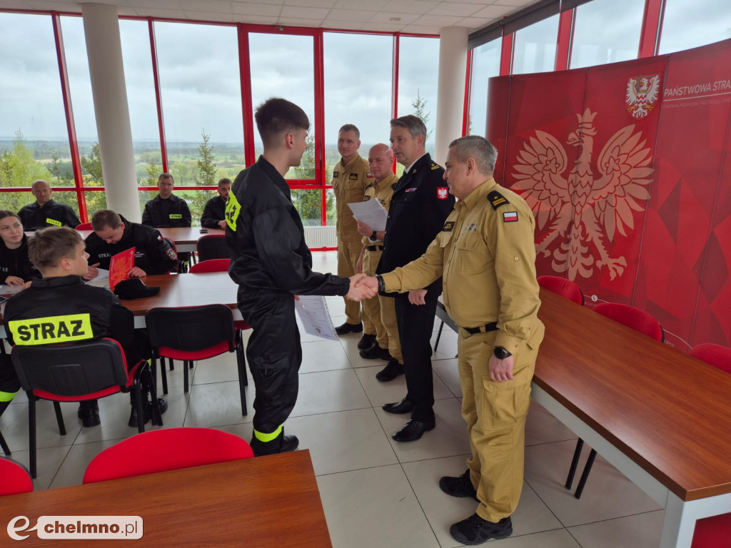 Mamy nowych ratowników w powiecie chełmińskim