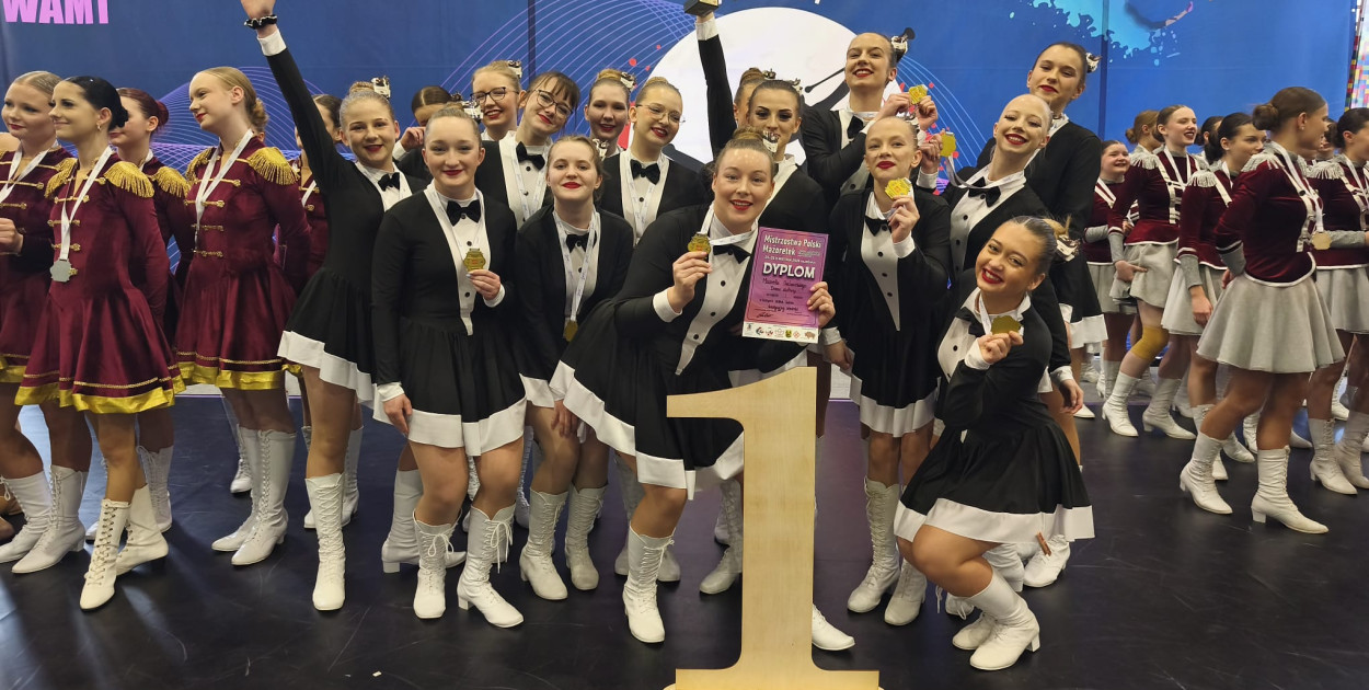 Wyniki mażoretek na Mistrzostwach Polski Mażoretek