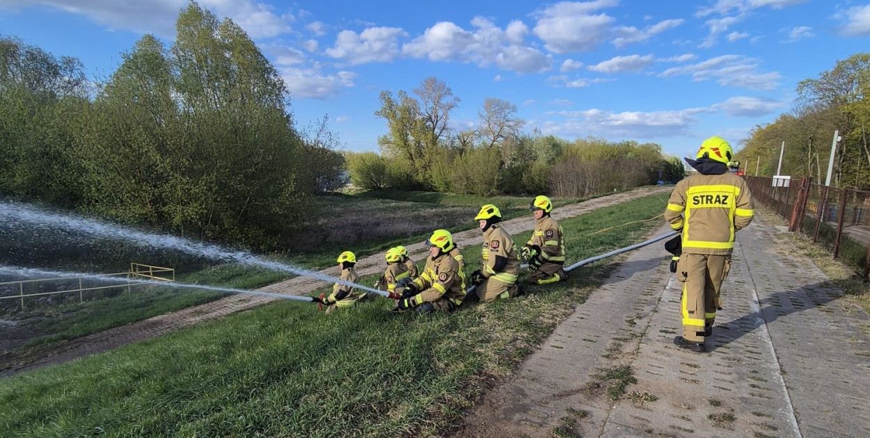 Aktywny początek tygodnia strażaków!