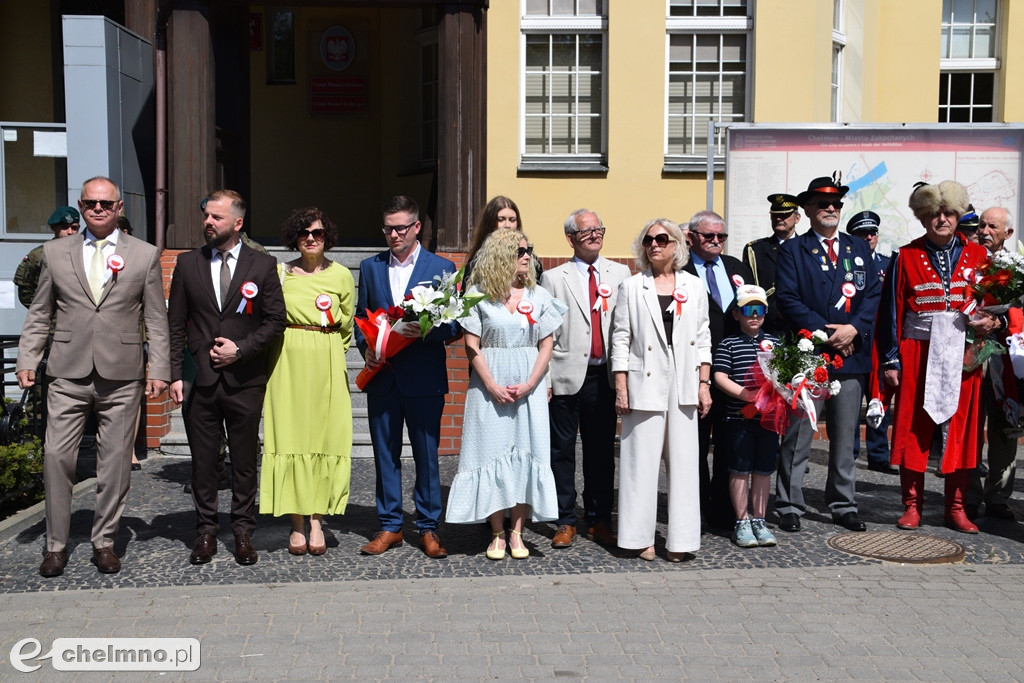 Uroczyste obchody Święta Konstytucji 3 Maja w Chełmnie