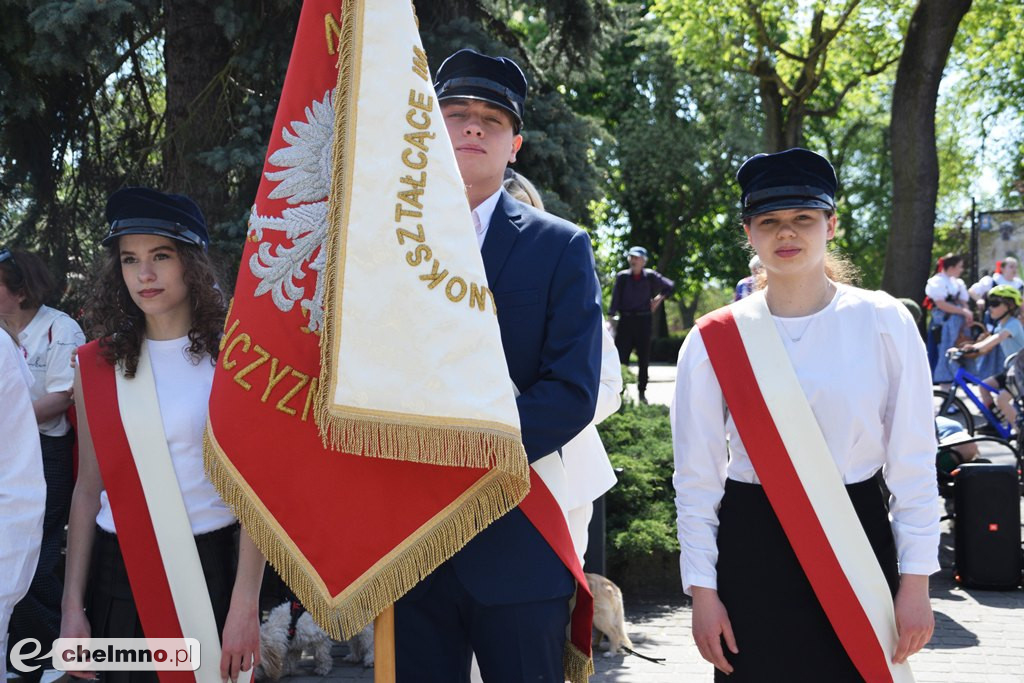Uroczyste obchody Święta Konstytucji 3 Maja w Chełmnie