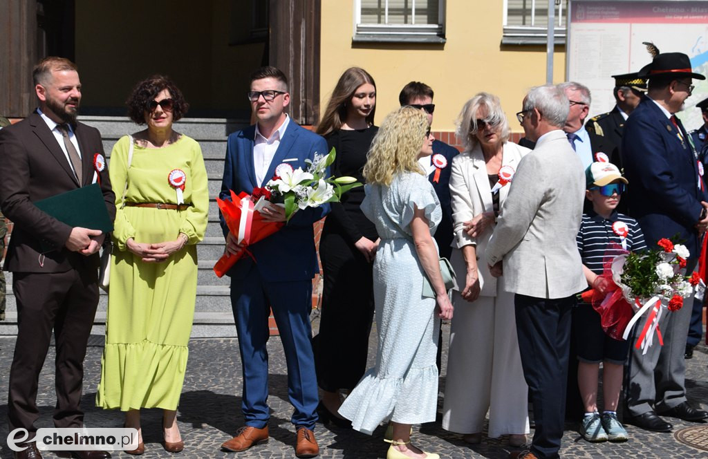 Uroczyste obchody Święta Konstytucji 3 Maja w Chełmnie