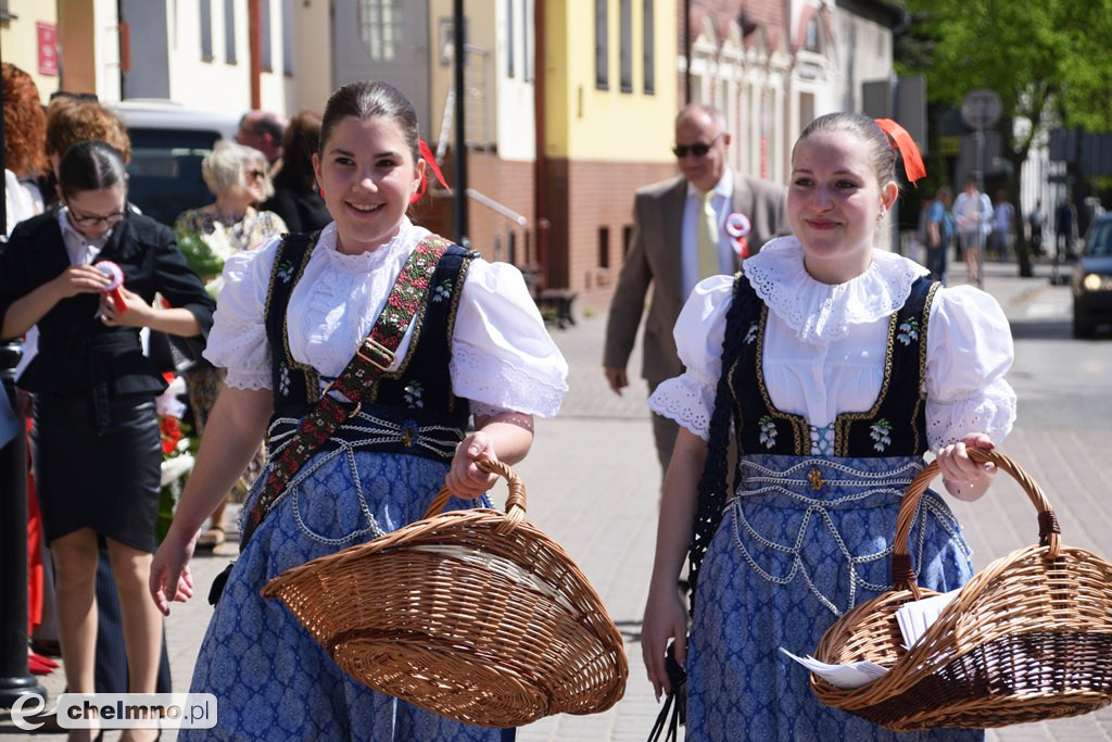 Uroczyste obchody Święta Konstytucji 3 Maja w Chełmnie