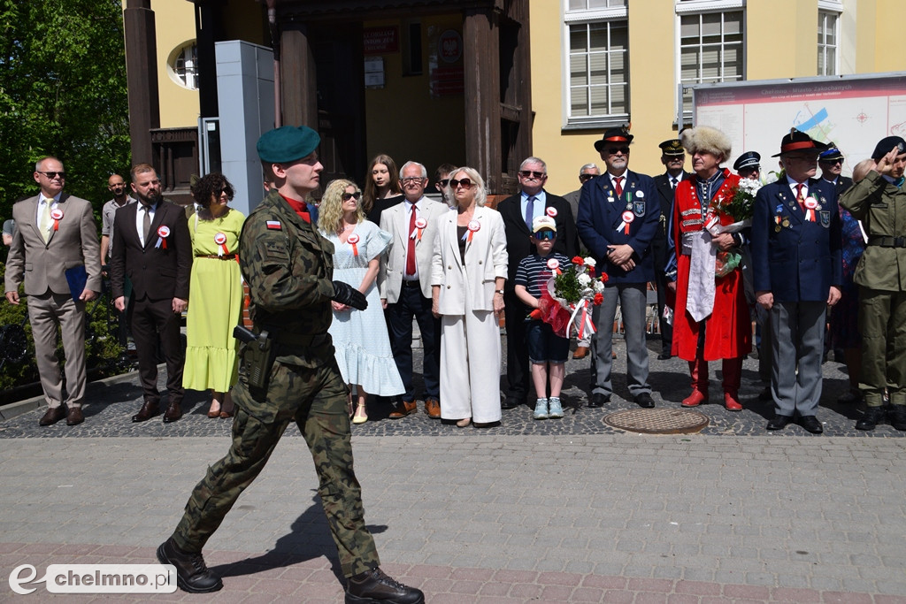 Uroczyste obchody Święta Konstytucji 3 Maja w Chełmnie