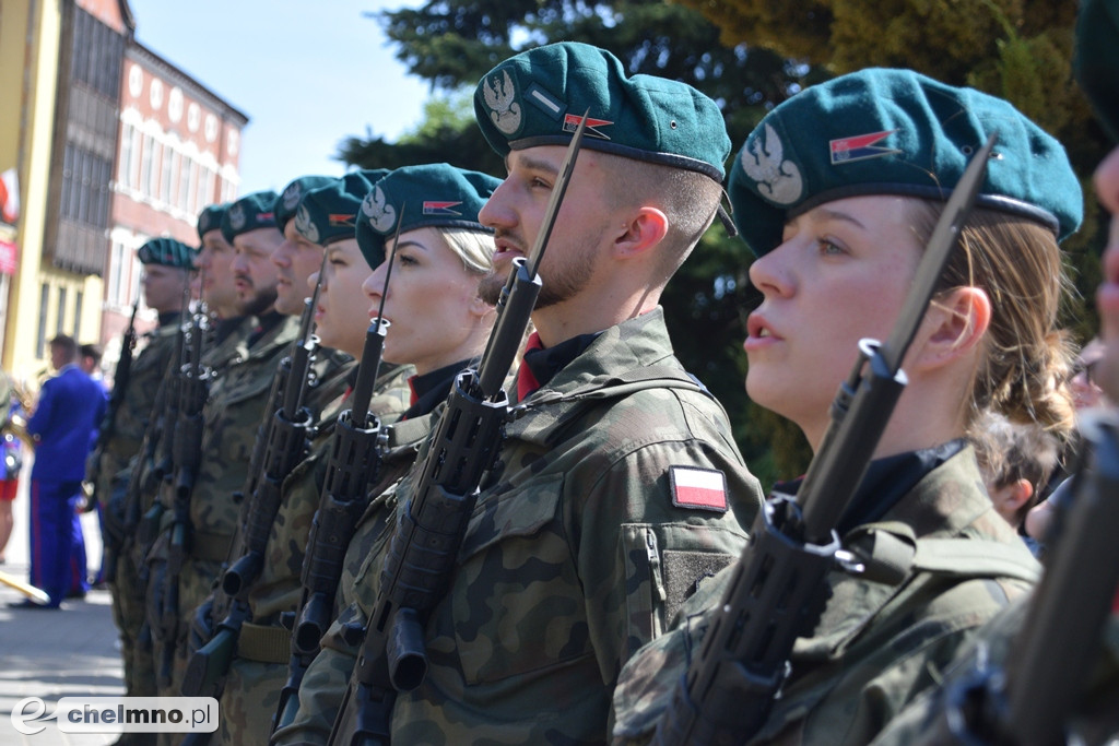 Uroczyste obchody Święta Konstytucji 3 Maja w Chełmnie