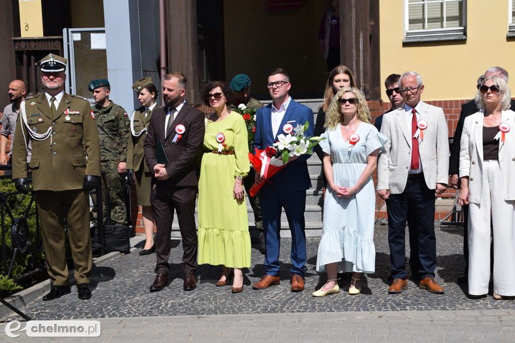 Uroczyste obchody Święta Konstytucji 3 Maja w Chełmnie