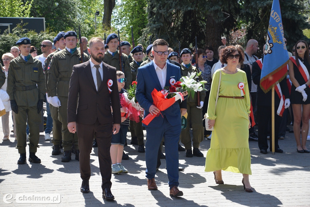 Uroczyste obchody Święta Konstytucji 3 Maja w Chełmnie
