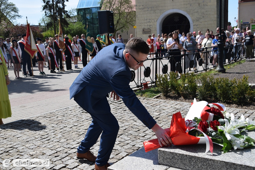 Uroczyste obchody Święta Konstytucji 3 Maja w Chełmnie
