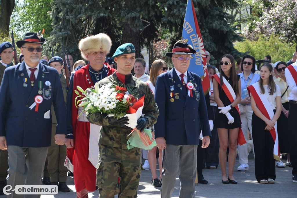 Uroczyste obchody Święta Konstytucji 3 Maja w Chełmnie