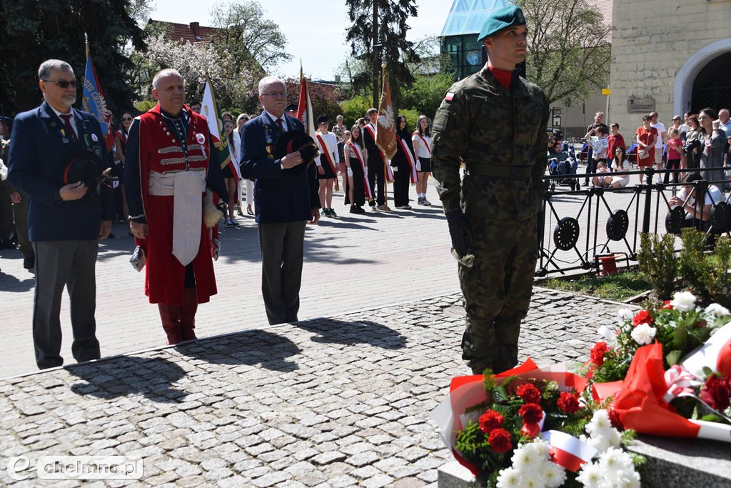 Uroczyste obchody Święta Konstytucji 3 Maja w Chełmnie