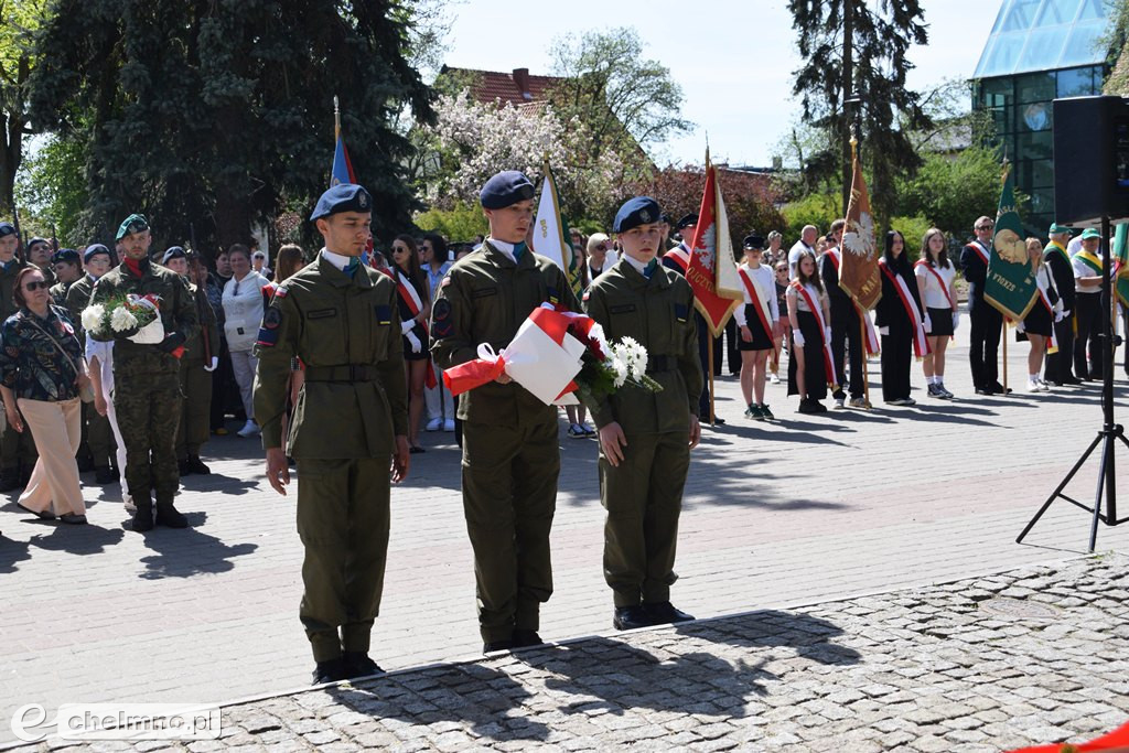 Uroczyste obchody Święta Konstytucji 3 Maja w Chełmnie