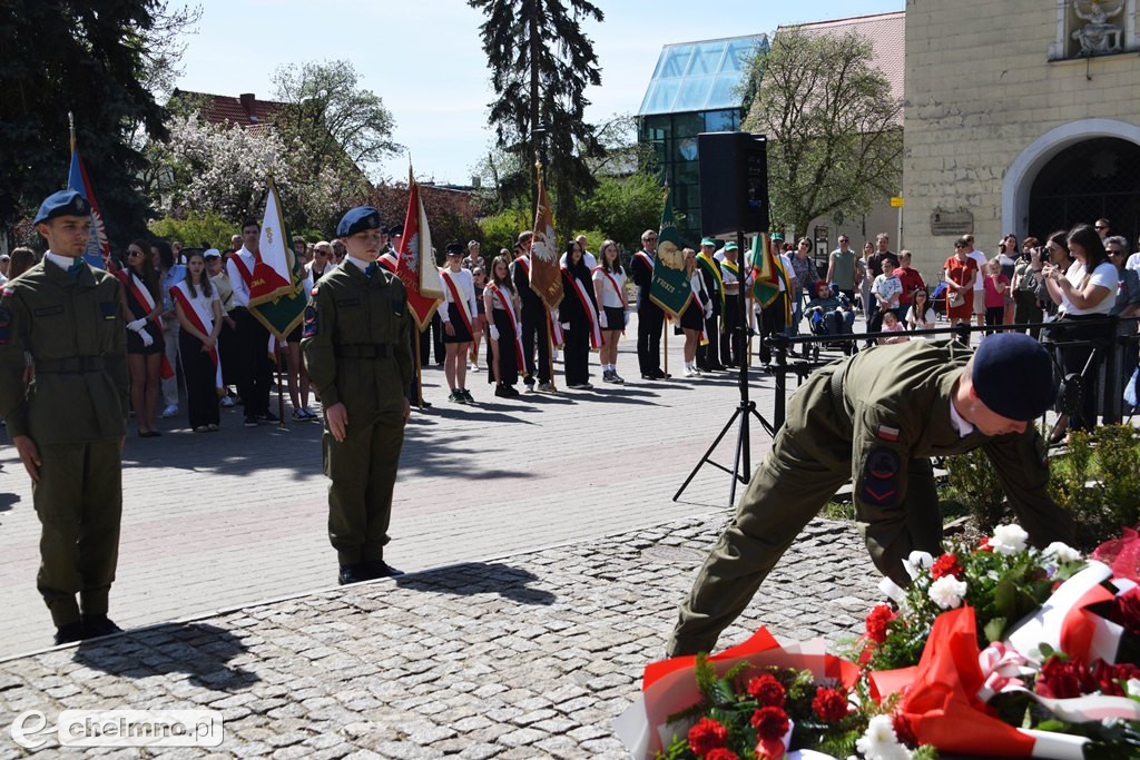 Uroczyste obchody Święta Konstytucji 3 Maja w Chełmnie