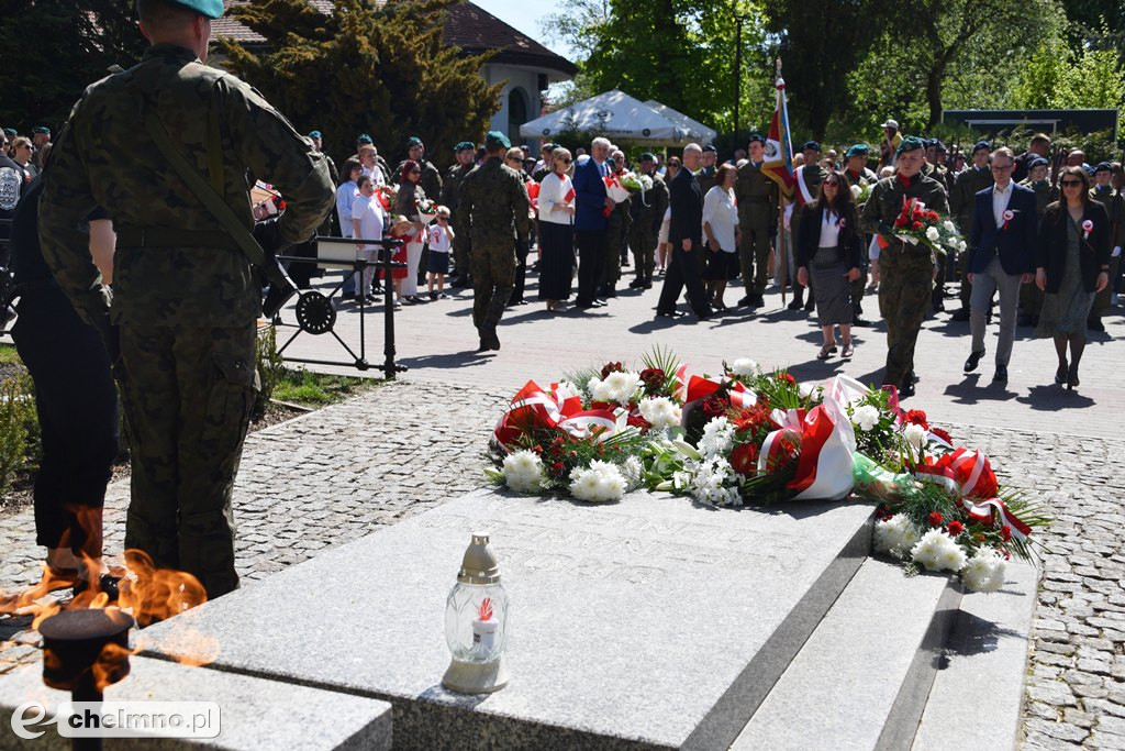 Uroczyste obchody Święta Konstytucji 3 Maja w Chełmnie