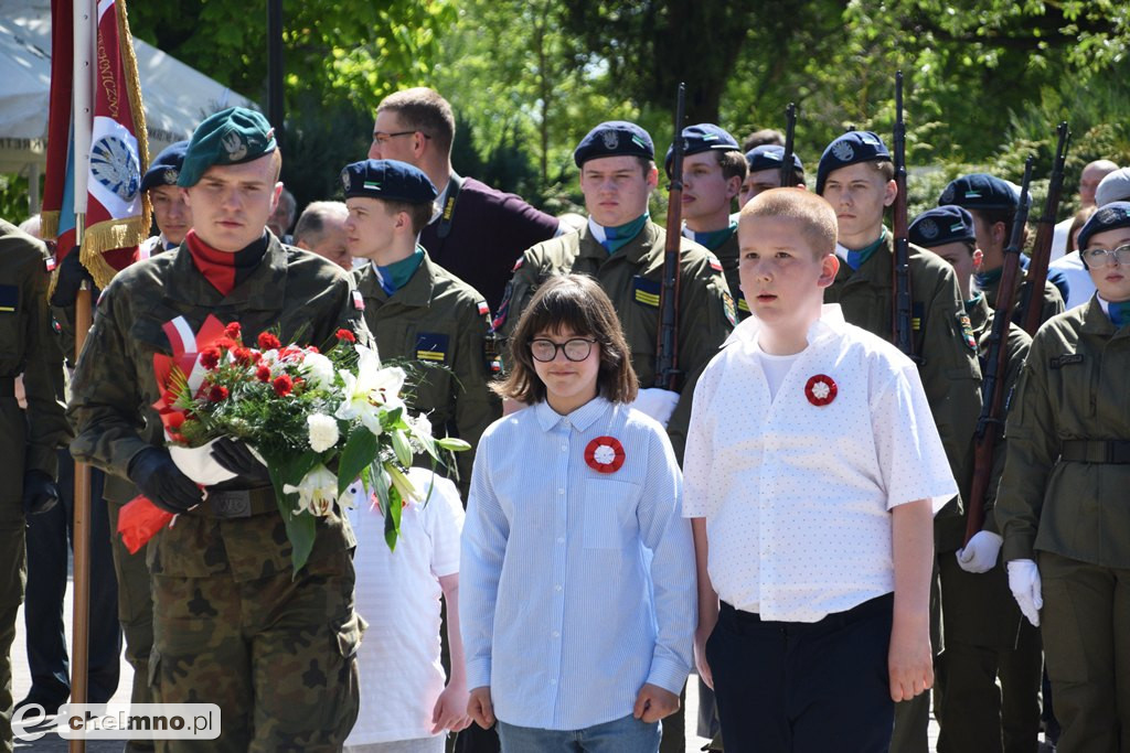 Uroczyste obchody Święta Konstytucji 3 Maja w Chełmnie