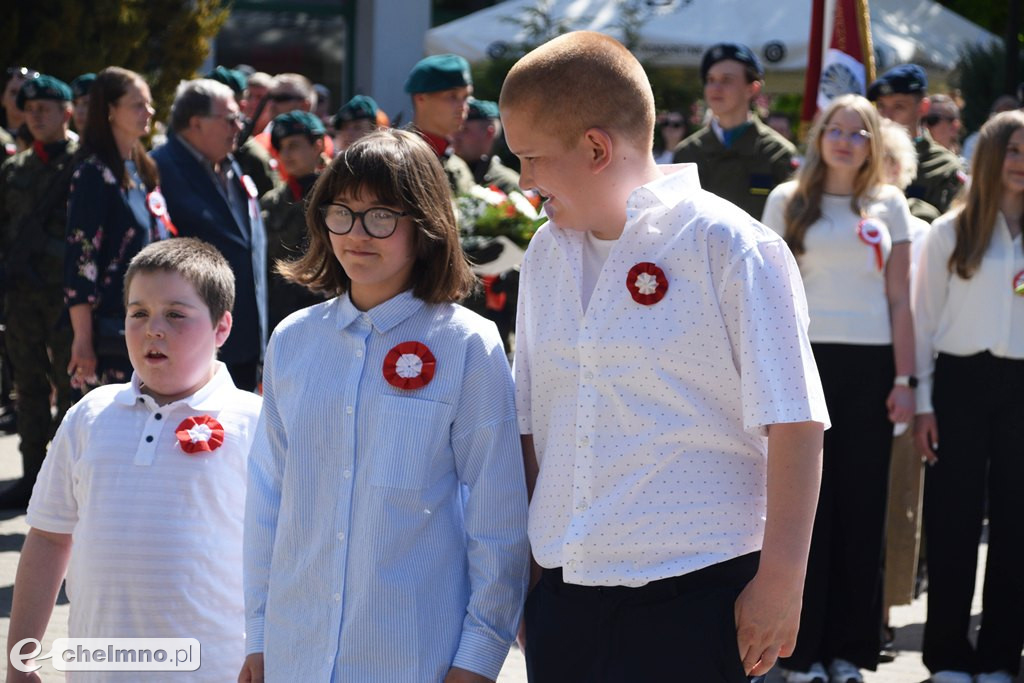 Uroczyste obchody Święta Konstytucji 3 Maja w Chełmnie