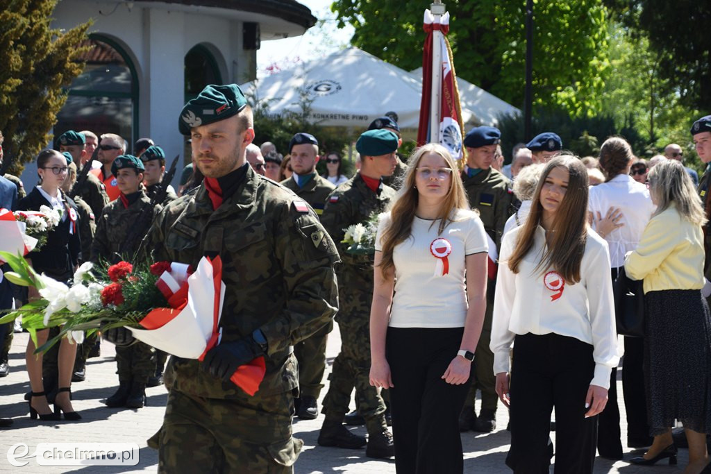 Uroczyste obchody Święta Konstytucji 3 Maja w Chełmnie