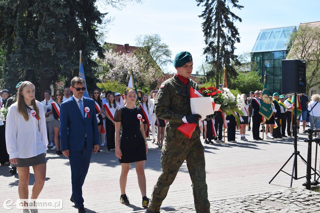 Uroczyste obchody Święta Konstytucji 3 Maja w Chełmnie