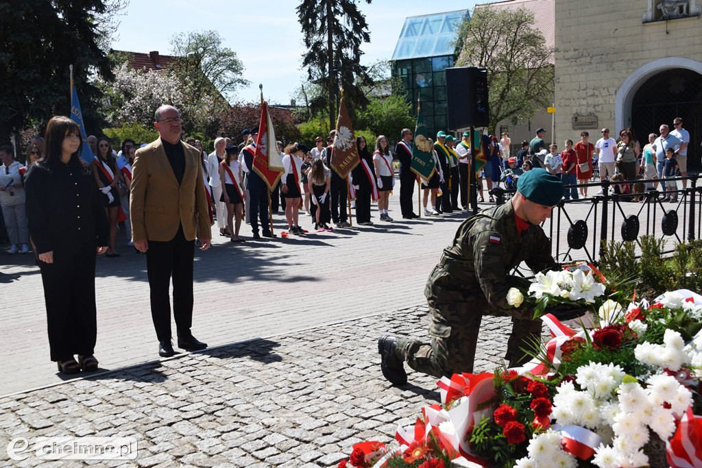 Uroczyste obchody Święta Konstytucji 3 Maja w Chełmnie