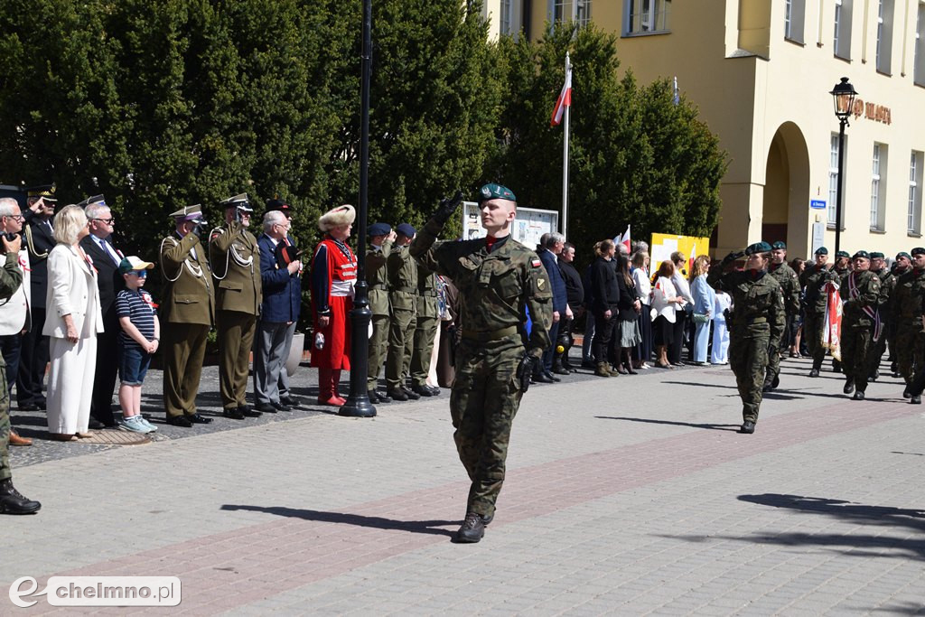 Uroczyste obchody Święta Konstytucji 3 Maja w Chełmnie