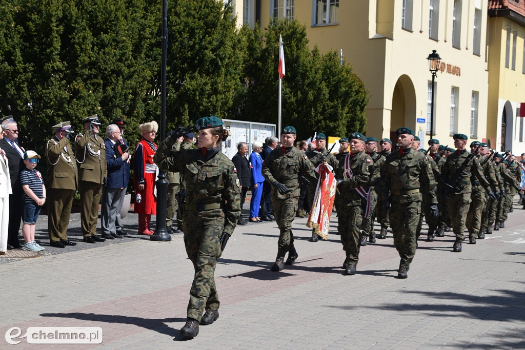 Uroczyste obchody Święta Konstytucji 3 Maja w Chełmnie