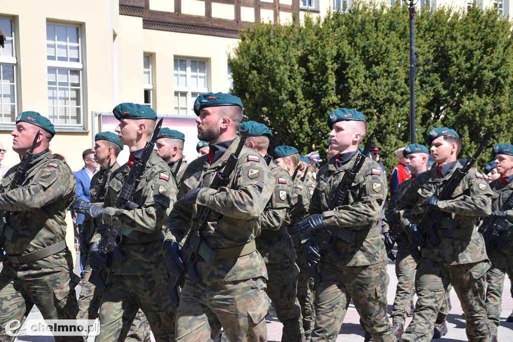 Uroczyste obchody Święta Konstytucji 3 Maja w Chełmnie