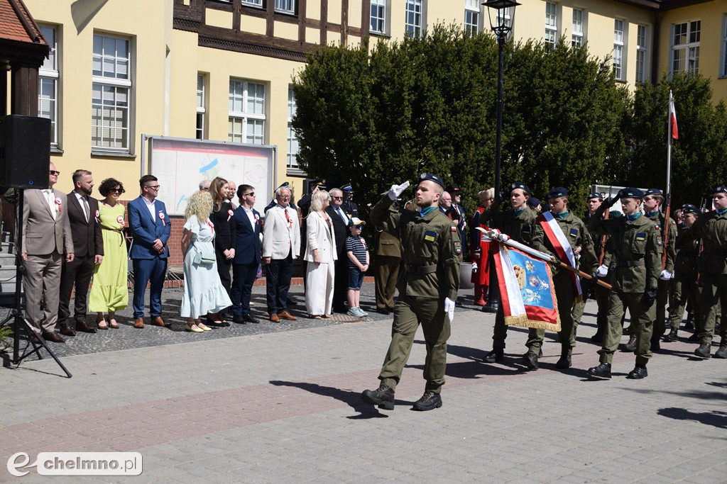 Uroczyste obchody Święta Konstytucji 3 Maja w Chełmnie
