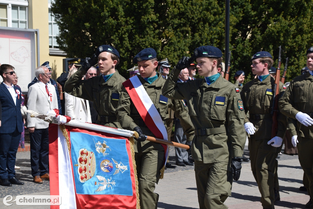 Uroczyste obchody Święta Konstytucji 3 Maja w Chełmnie
