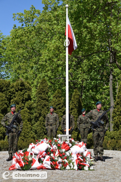 Uroczyste obchody Święta Konstytucji 3 Maja w Chełmnie