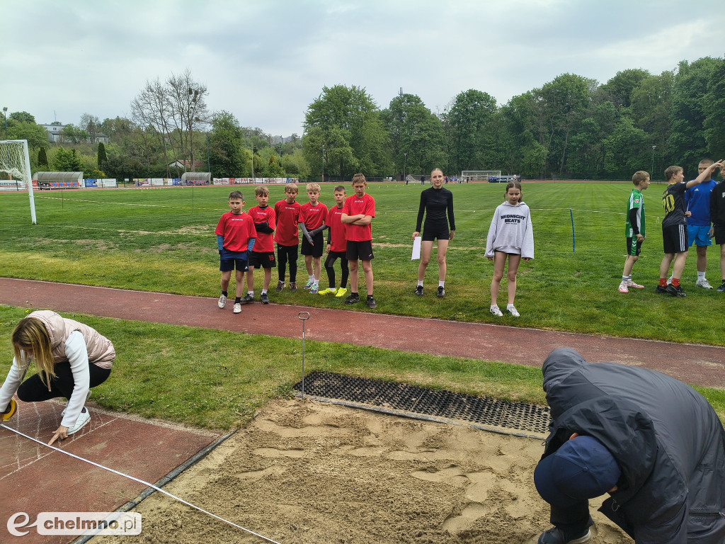 Powiatowe zawody w czwórboju lekkoatletycznym