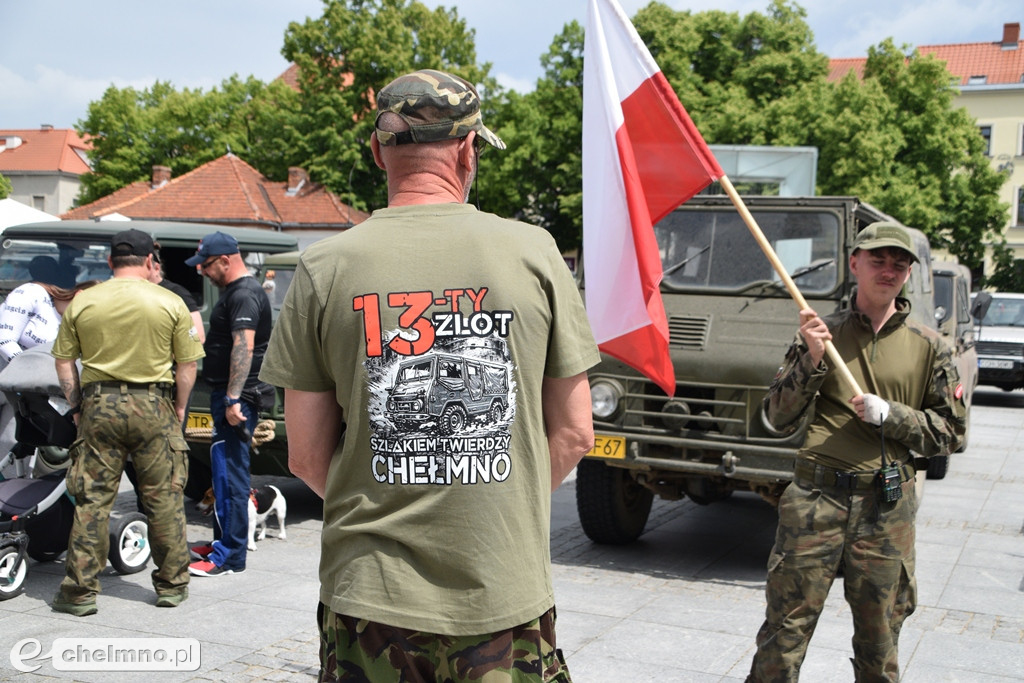 Parada, terenowe przejazdy i historia. Militarne święto w Chełmnie