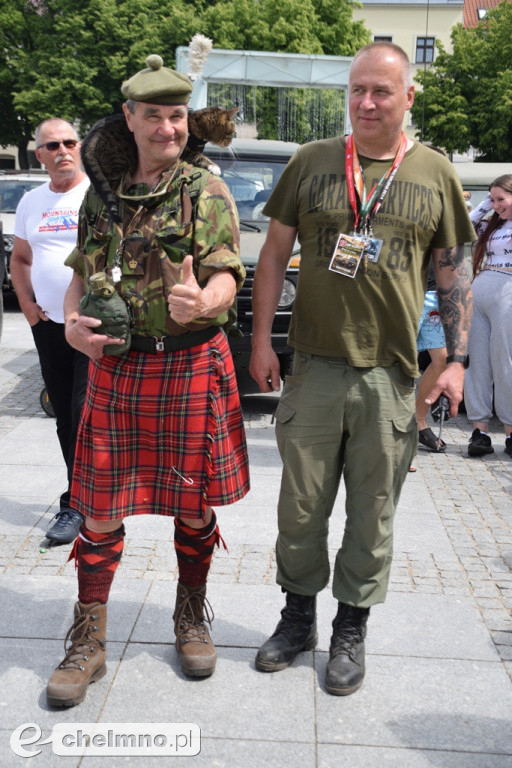 Parada, terenowe przejazdy i historia. Militarne święto w Chełmnie
