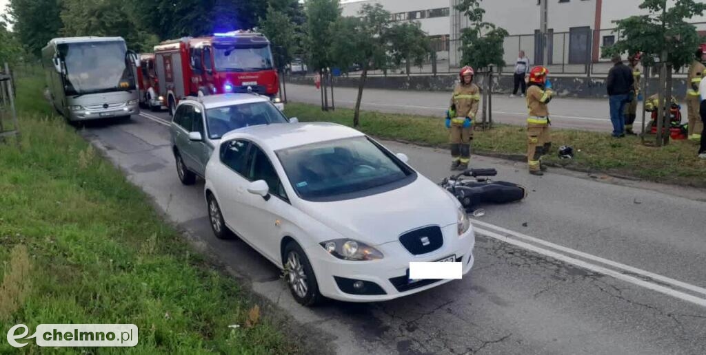 Poranny wypadek na Dworcowej