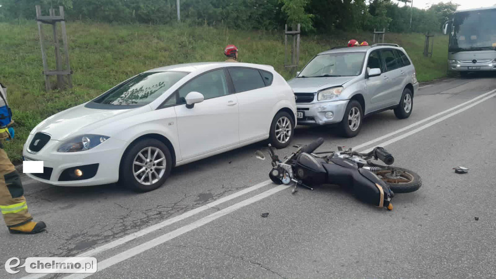Poranny wypadek na Dworcowej