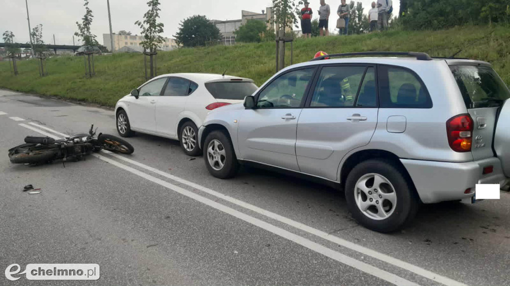 Poranny wypadek na Dworcowej