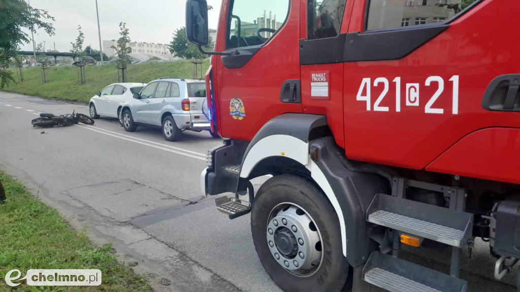 Poranny wypadek na Dworcowej
