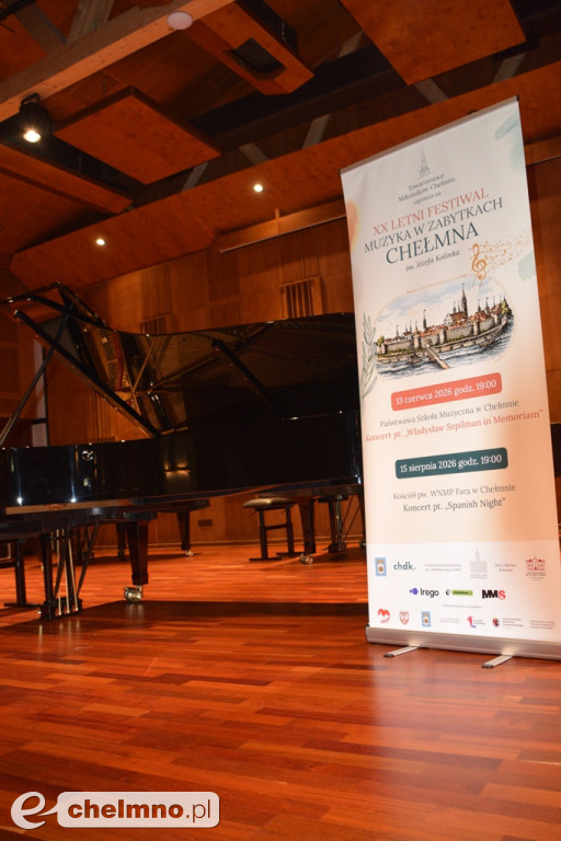 Wyjątkowy koncert „Władysław Szpilman in memoriam” w Chełmnie