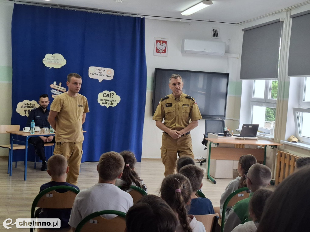 Spotkania w ramach kampanii  „Bezpieczne Wakacje”