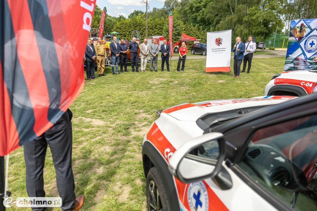 Samochody, quady i łodzie dla ratowników wodnych