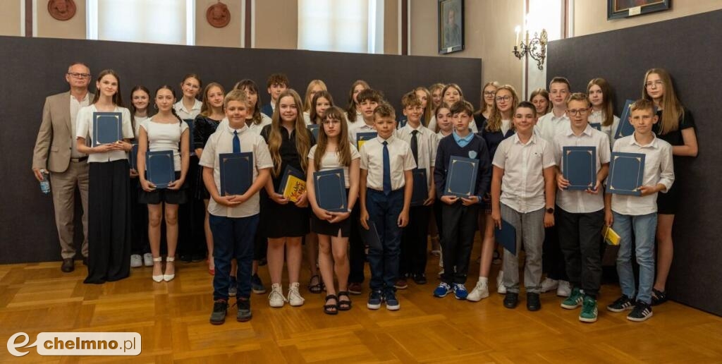 Nagrody Burmistrza Miasta Chełmna dla najlepszych uczniów