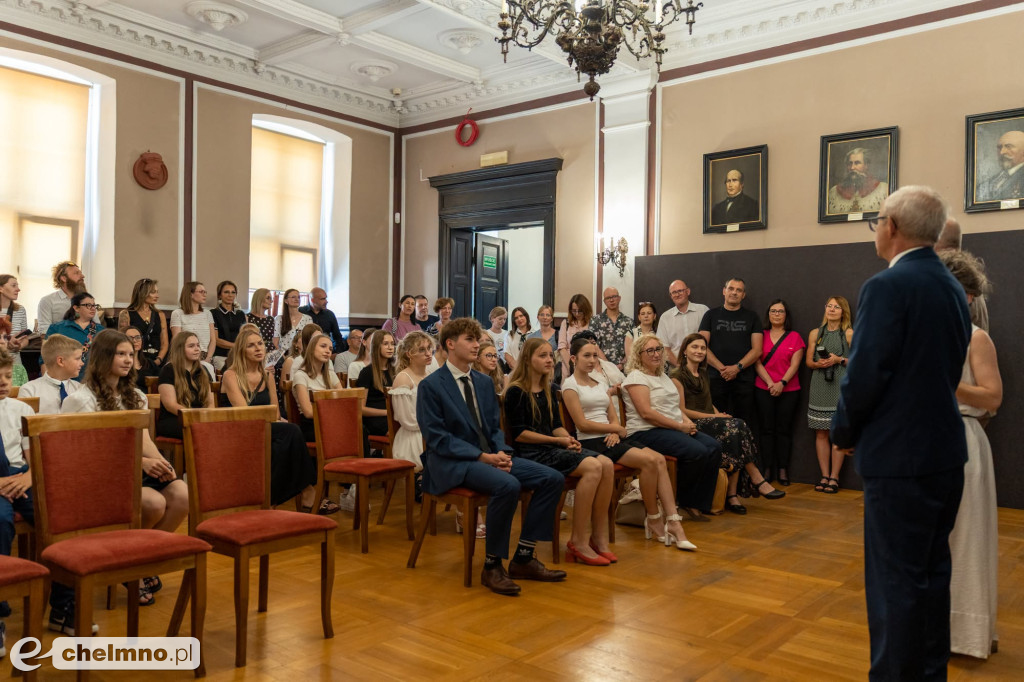 Nagrody Burmistrza Miasta Chełmna dla najlepszych uczniów