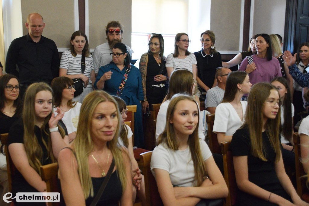 Nagrody Burmistrza Miasta Chełmna dla najlepszych uczniów