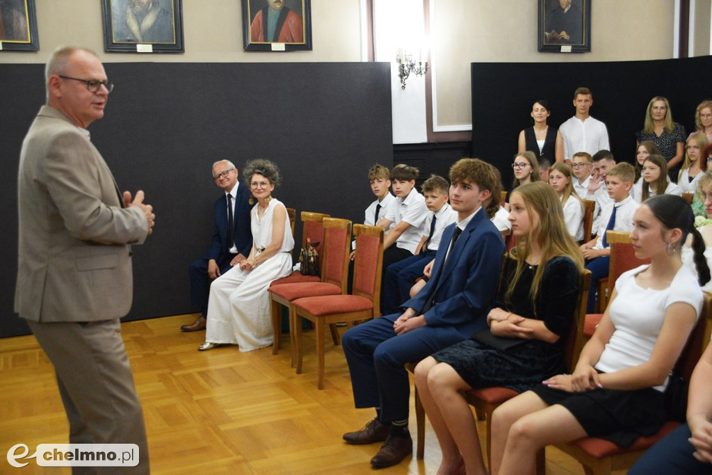 Nagrody Burmistrza Miasta Chełmna dla najlepszych uczniów