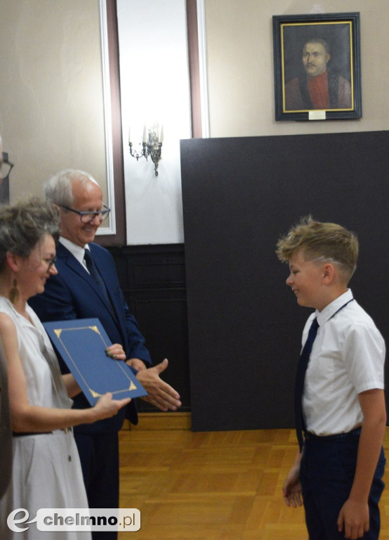 Nagrody Burmistrza Miasta Chełmna dla najlepszych uczniów