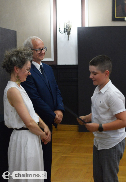 Nagrody Burmistrza Miasta Chełmna dla najlepszych uczniów