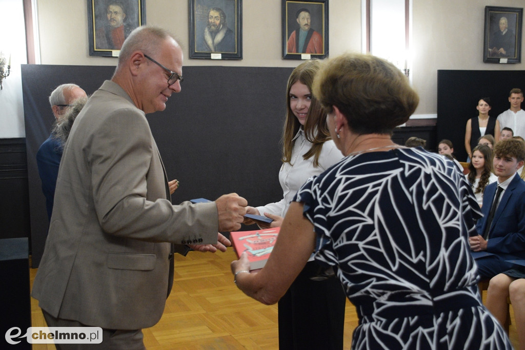 Nagrody Burmistrza Miasta Chełmna dla najlepszych uczniów